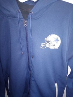 New Dallas Cowboys Zip Front Hoodie Sweatshirt 
