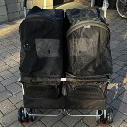 Dog Stroller Side-By-Side