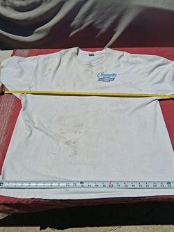 Pre-owned unknown Size 27 "1/2 and 28 " Community Chevrolet Shirt