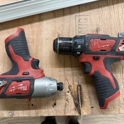Milwaukee Drill And Impact 