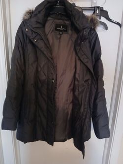 Winter Coat London Fog Dark Gray LGE, Women's