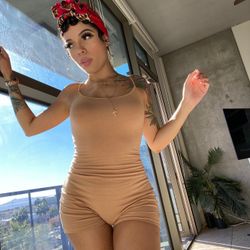 Short Nude Bodysuit