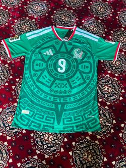 Mexico National Team #9 Soccer Jersey – Size M, L, XL