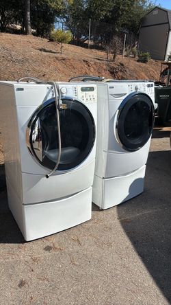 Kenmore Elite front load washer and electric dryer