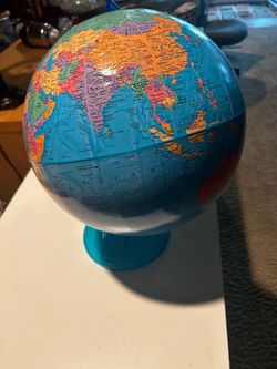 Decorative World Globe on Stand