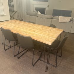 Dining Room Table and Chairs