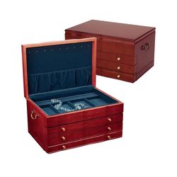 Reed & Barton "Athena" Large Jewelry Chest - Pristine Condition 