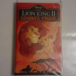 Disney The Lion King 2 Simbas Pride VHS movie tape original