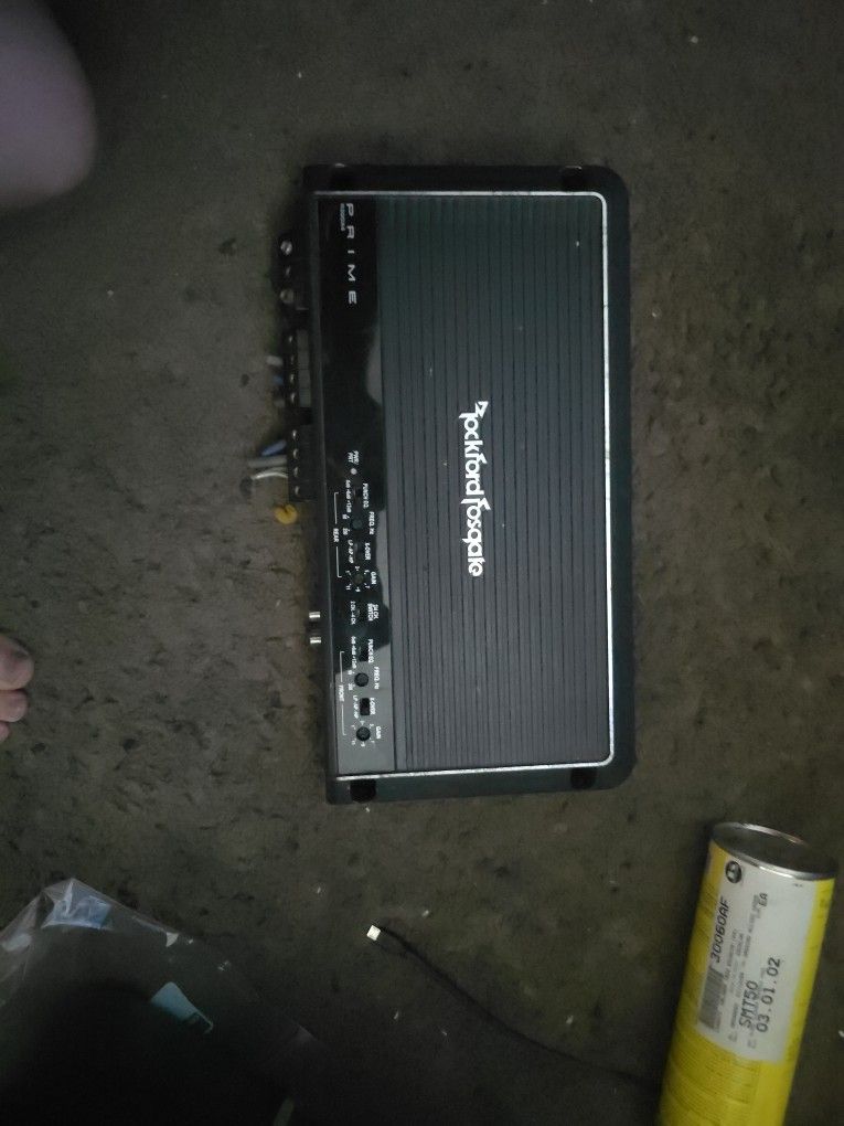 4 Channel Rockford Fostgate Amp Prime R300X4