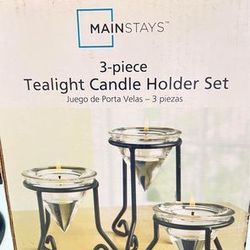 Tealight Candle Holder Set 