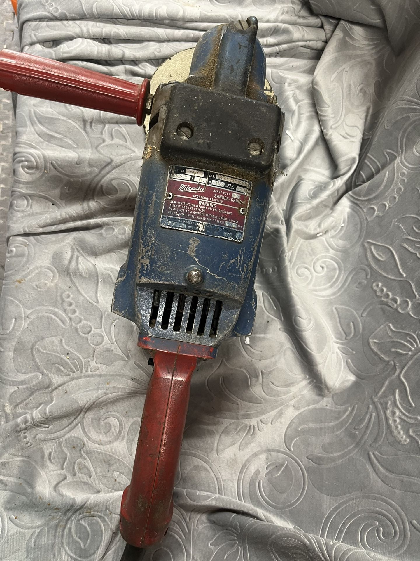 Milwaukee Grinder: Sander - Heavy Duty Piece