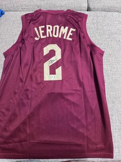 Ty Jerome Signed Autograph Custom Jersey - Beckett Coa - Cleveland Cavaliers