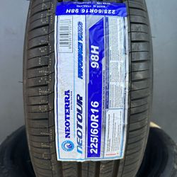 225/60/16 New Set Of Tires Installed 