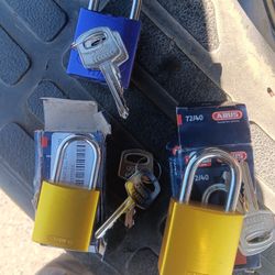 ABUS HIGH STRENGTH  COLORED PADLOCKS