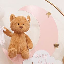 Moon And Cloud Wood Sign 