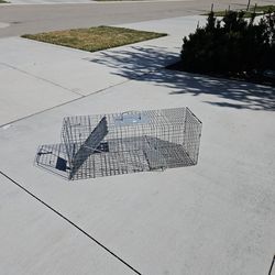 Animal trap cage