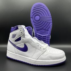 Jordan 1 Retro High Court Purple (W) WOMENS Size 7 Deadstock