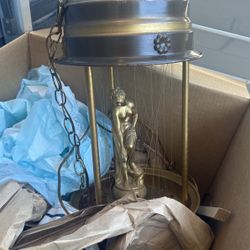 Goddess Oil Lamp Vintage