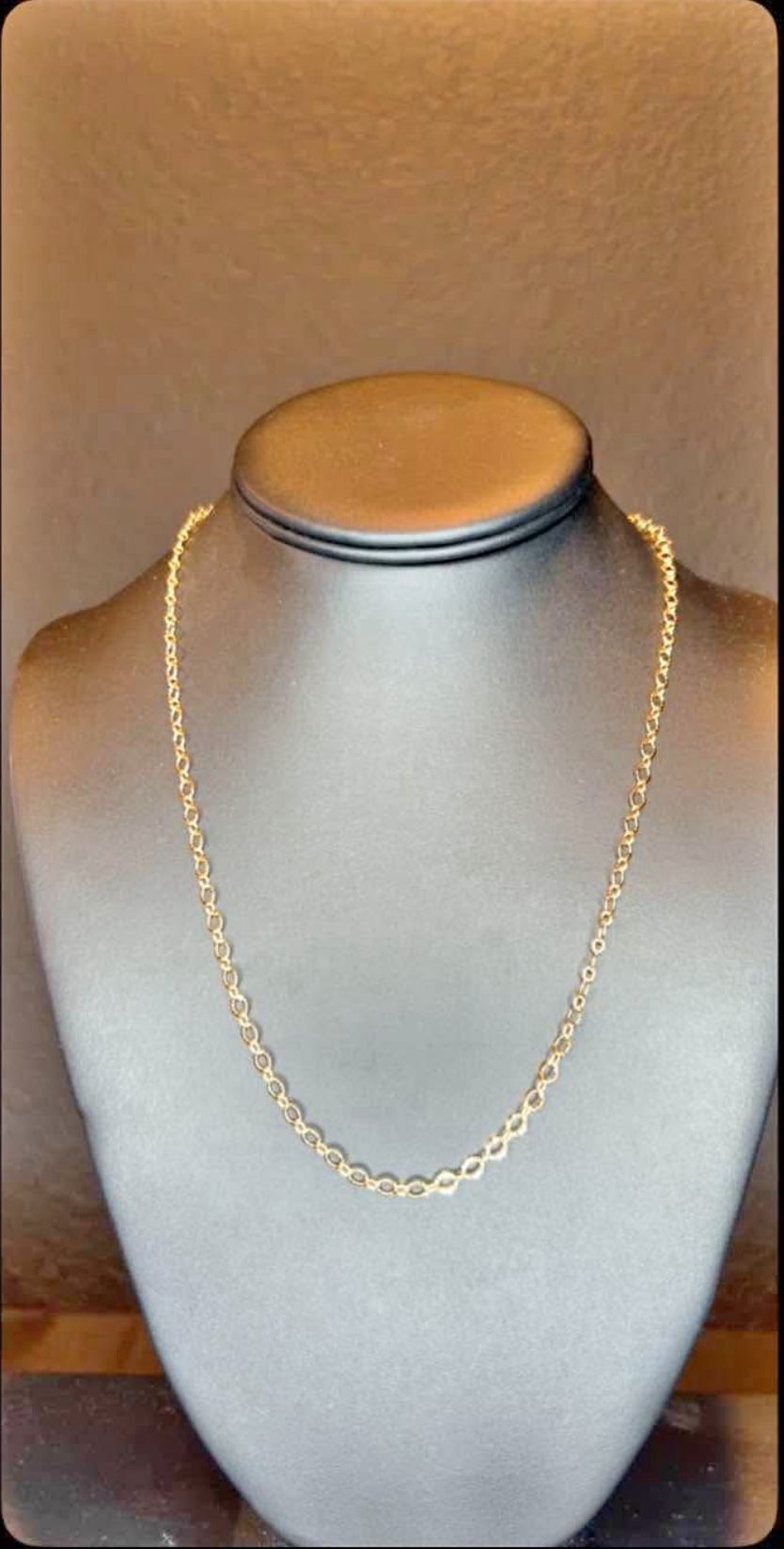 14k Gold Chain Necklace 20inch