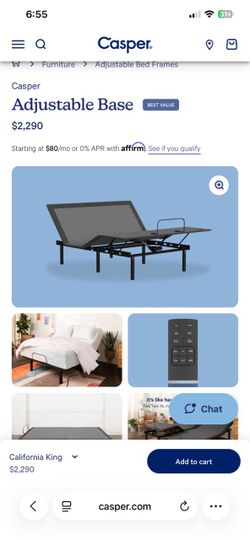 Casper Adjustable Base Bed Frame