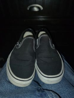 Size 6 Mens Vans Slip On Shoes