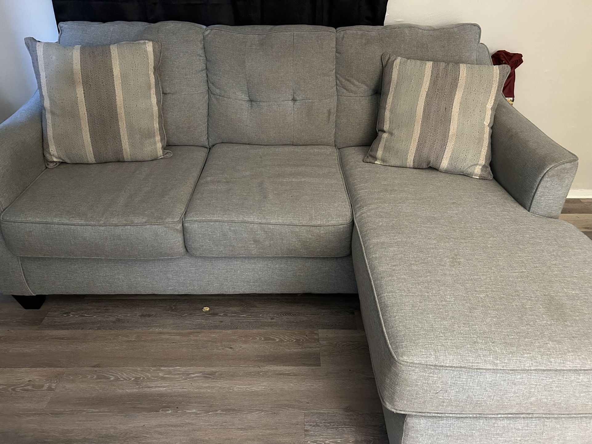 Small Sectional couch and chair
