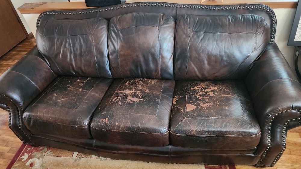 Leather Couch