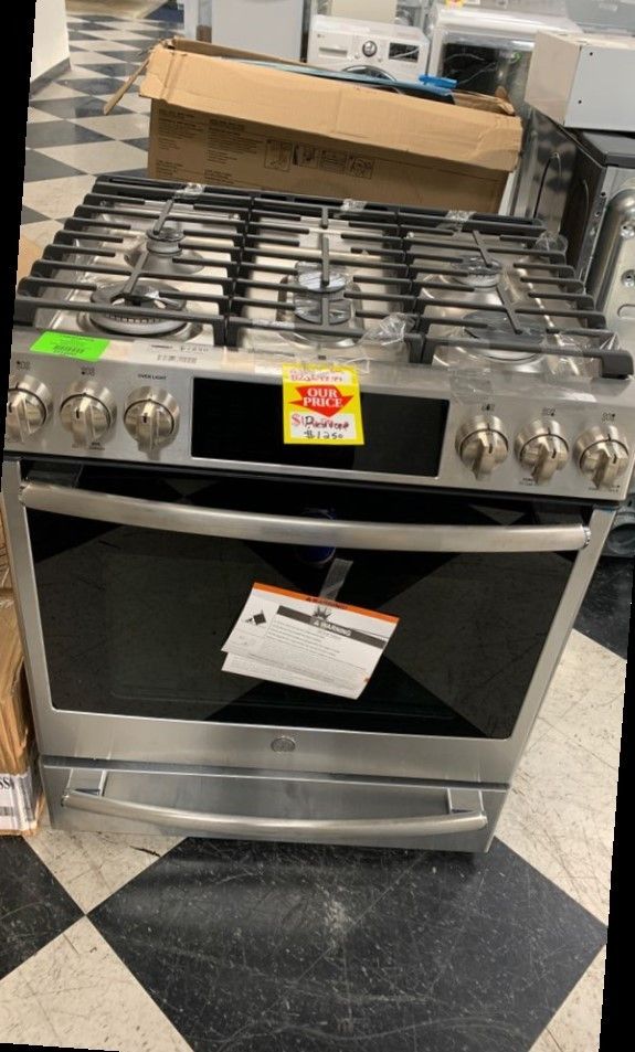GE PGS930SELSS GAS STOVE ZUMVR