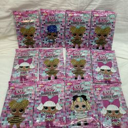 Lot 12 Booster Packs LOL Surprise! DANCE OFF Trading Card Game New - Fact Sealed