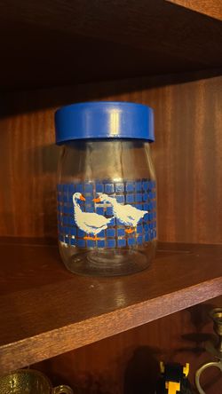 Vintage silly goose jar