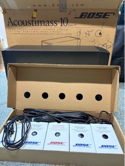 Bose speakers and Yamaha receiver