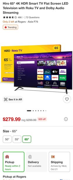Roku Smart TV 65'