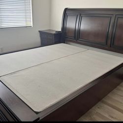 Cali king bed frame 