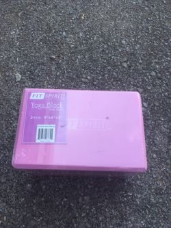 Yoga blocks