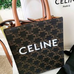 Authentic Celine Mini Canvas Bag, Come With Box, Dust Bag, and a Receipt