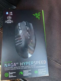 Razer naga v2 hyperspeed gaming mouse