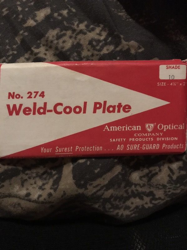 American Optical Weld Cool Blue Lens