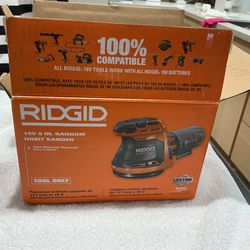 Ridgid 18v orbit Sander (battery not included)