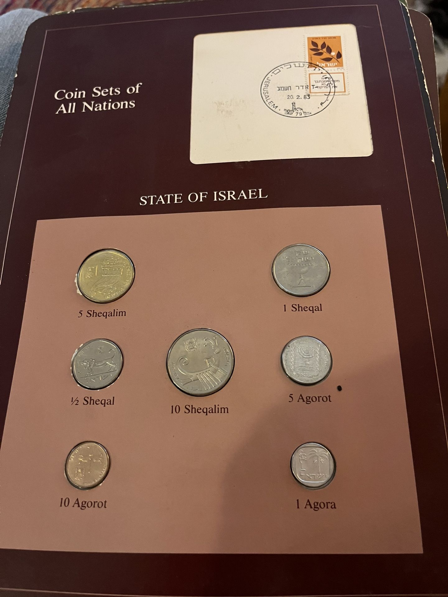 Coin Set State Of Israel