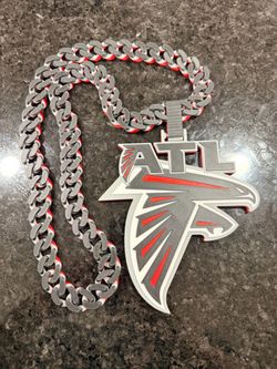 Custom 3D Printed Hype Chain – Choose Your Team – Game Day Ready