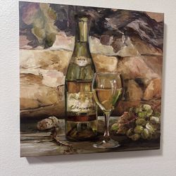 Wine Decor Canvas Paintings