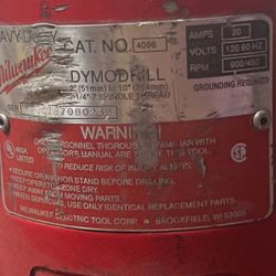 Concrete Drill Millwaukee 