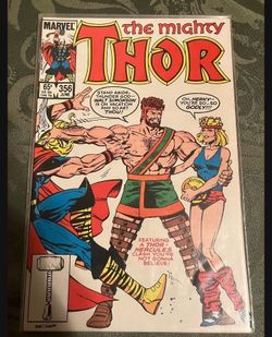 1985 Mighty Thor # 356 Comic Book ( Hercules)