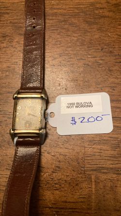 1950 Bulova Watch