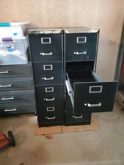 File cabinets