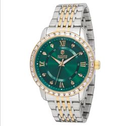 MPW-0242 Invicta Montres Prestige 45mm Steel Men's Green Dial Watch NEW