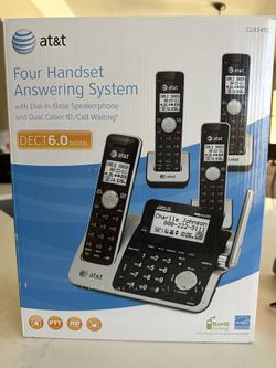 AT&T Four Handset Phone Answer System