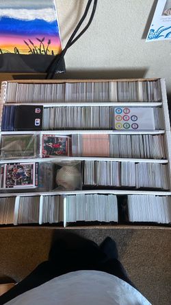 Huge Sports Card Lot - 4000+ Cards (WNBA, NBA, Baseball, McDonald's) etc.