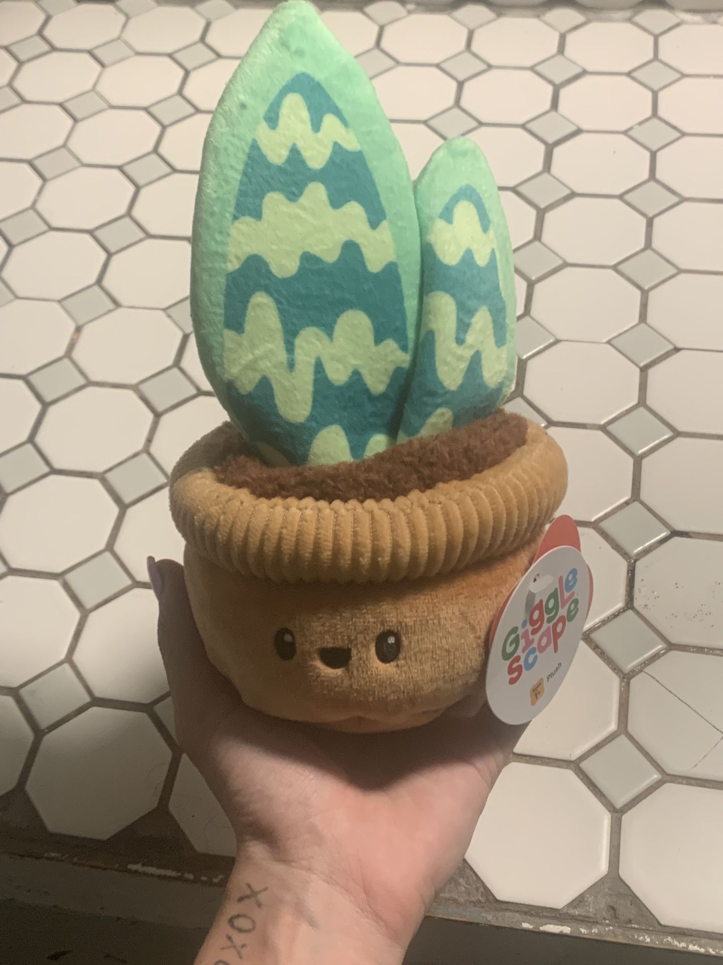 Cute potted plant plushie