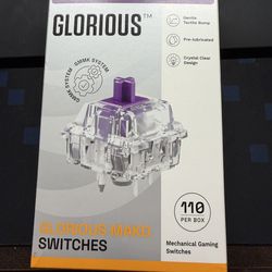 Glorious Mako Purple Keyboard Switches